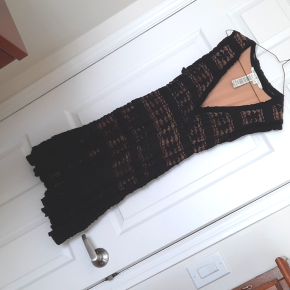 Max Studio Black Lace Dress - Medium - Picture 5 of 6